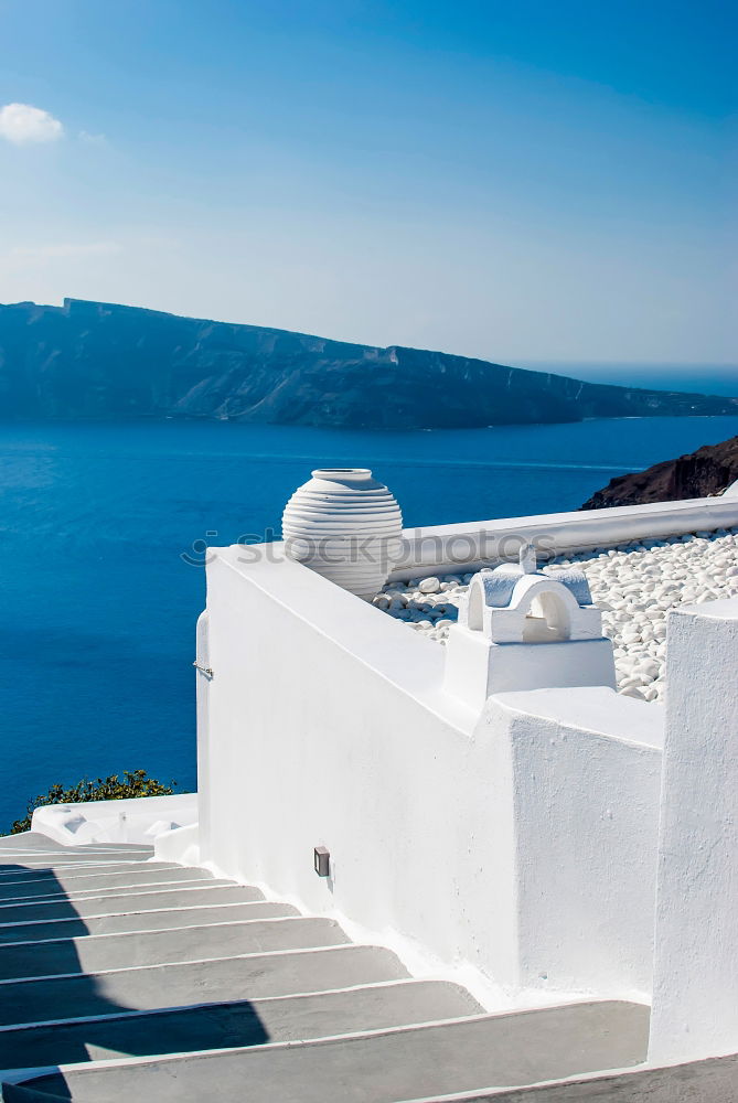 Similar – Image, Stock Photo greece old restaurant chair and summer