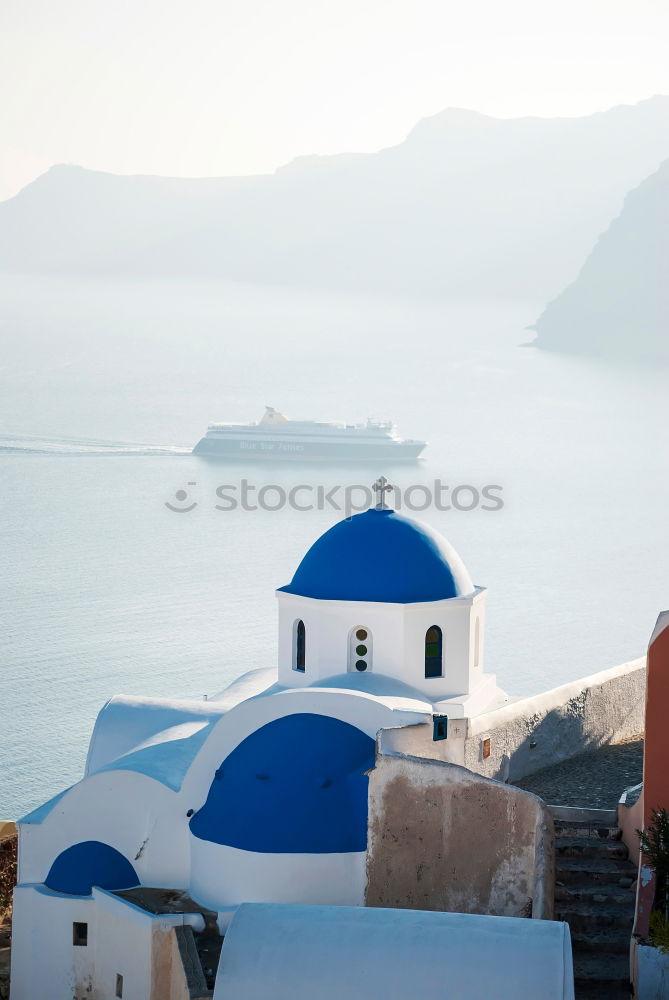 Similar – Image, Stock Photo greece old restaurant chair and summer