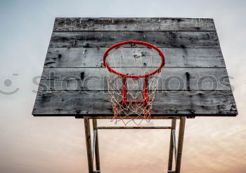 Similar – Basketballring auf der Straße