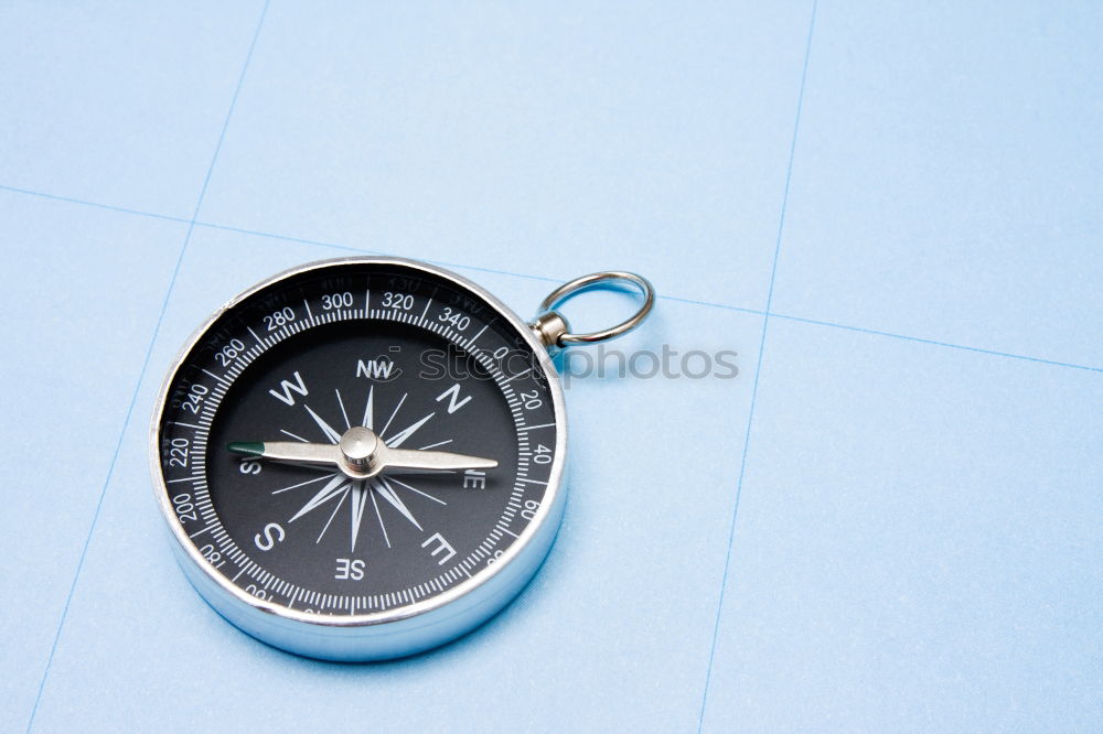 Similar – Image, Stock Photo Camera,compass and map