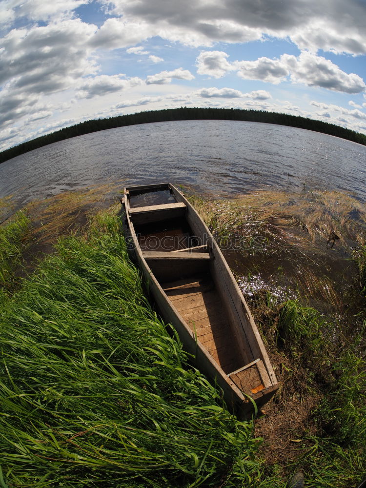 Similar – dinghy Water Sky Clouds