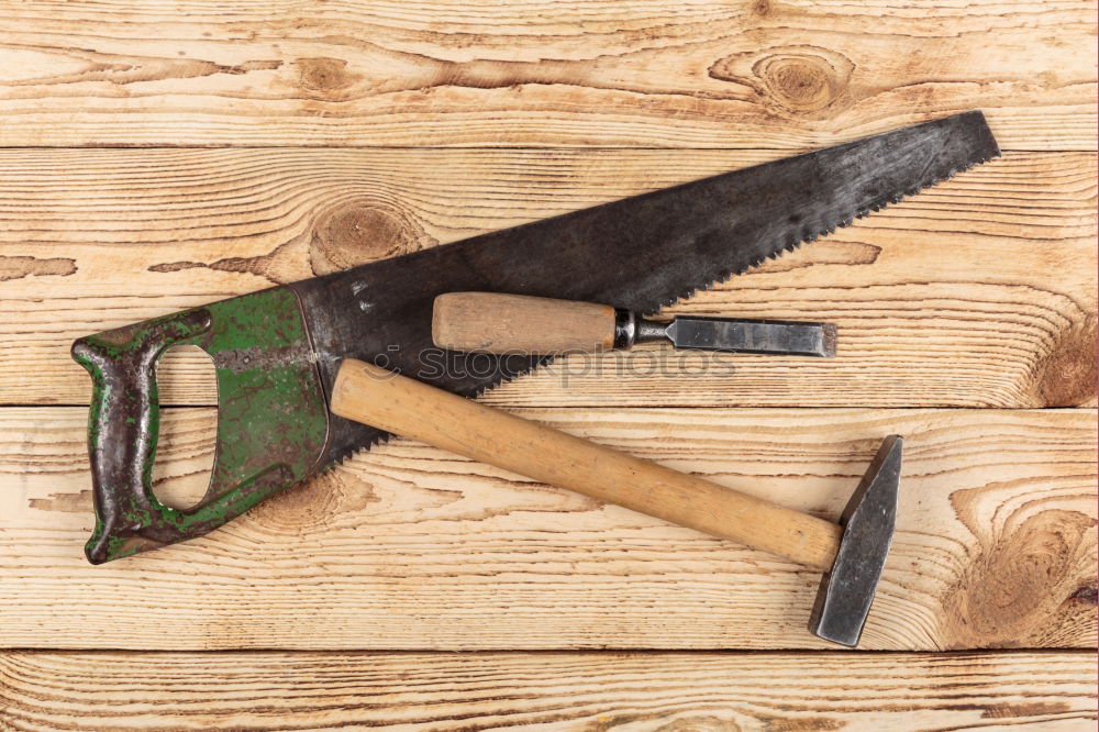 Set of old tools