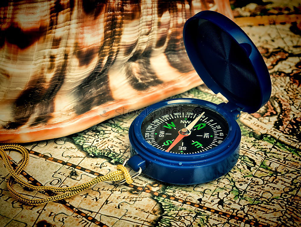 Similar – Image, Stock Photo Antique navigation device