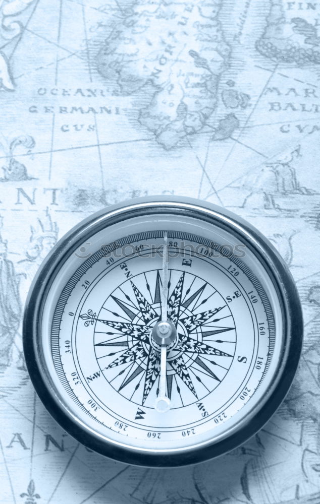 Similar – Image, Stock Photo Camera,compass and map