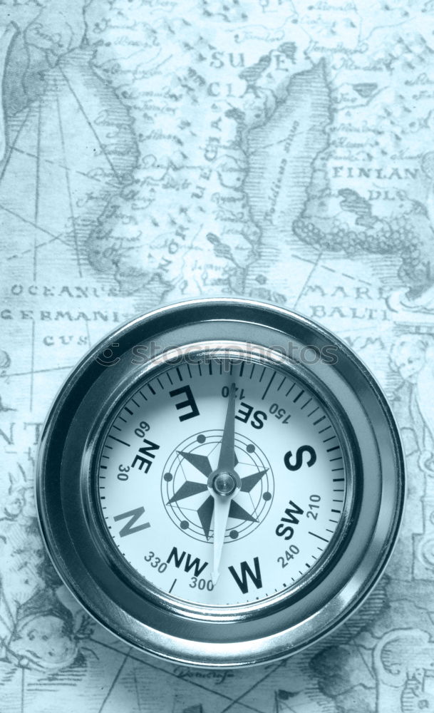 Similar – Image, Stock Photo Camera,compass and map