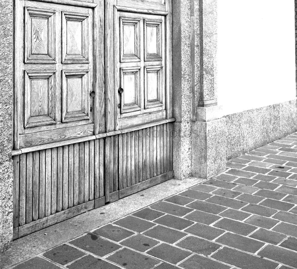 Similar – Image, Stock Photo Walking on wet street