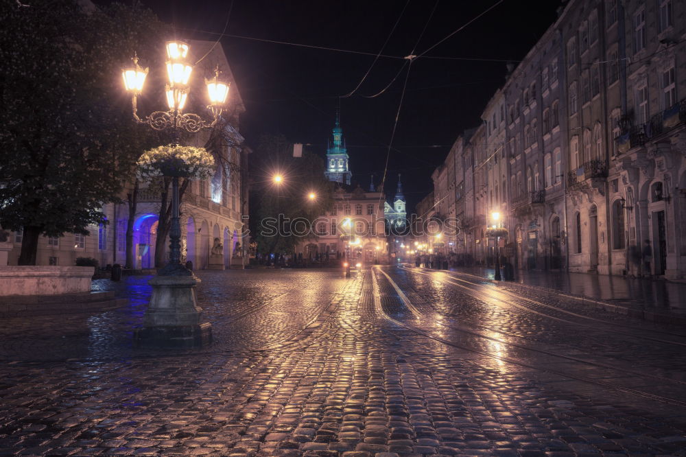 Similar – Dresden@Night Reflection