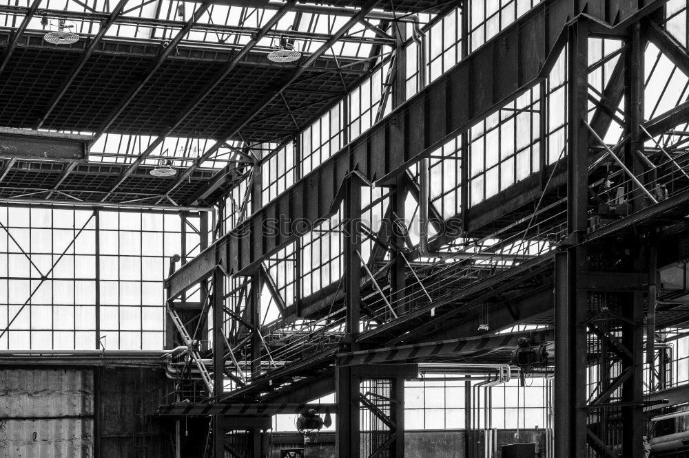 Similar – Image, Stock Photo rundown industrial scenery