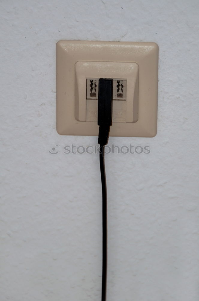 Similar – Image, Stock Photo save electricity Cable