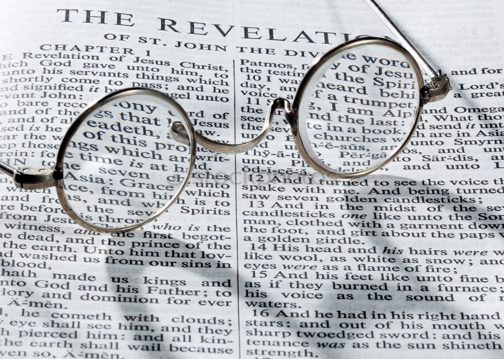 Similar – Glasses in dictionary