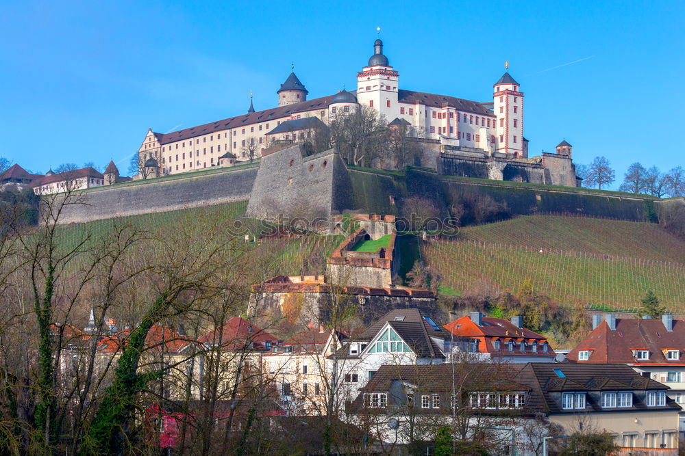 Similar – Cochem town on the Moselle Panorama