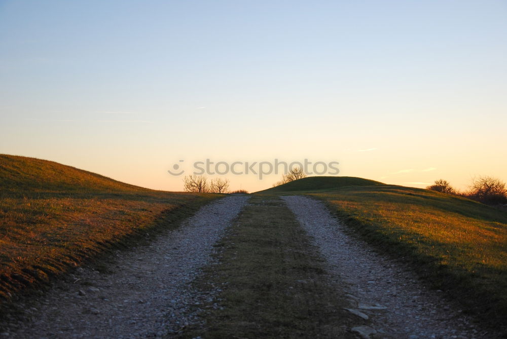 Similar – Herbsttraum ruhig Feld