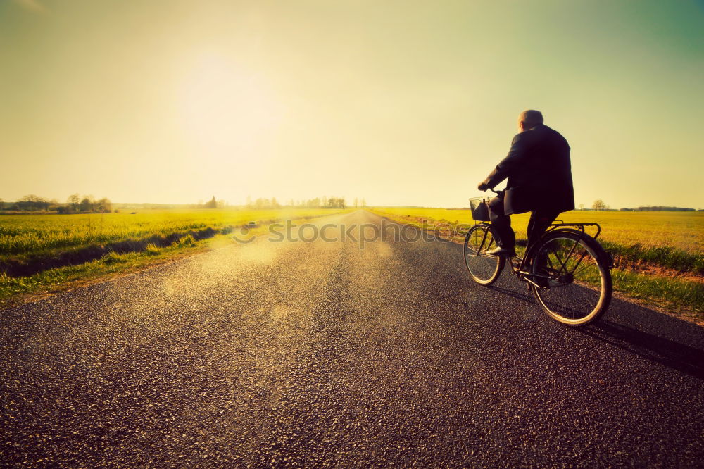 Similar – Image, Stock Photo Young happy adult men driving car in sunset