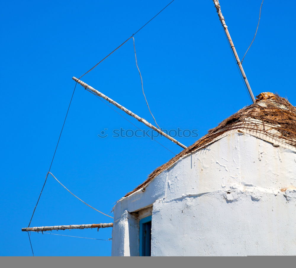 Image, Stock Photo Old building with terrace on Corsica