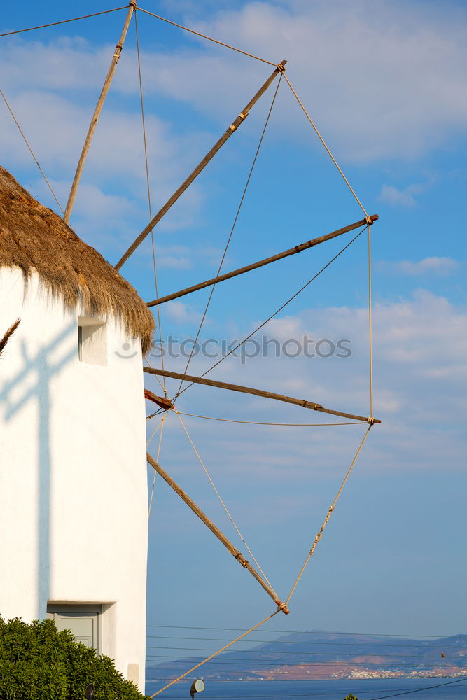 Image, Stock Photo Old building with terrace on Corsica