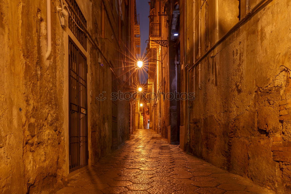 Similar – Image, Stock Photo golden mean Marburg Night