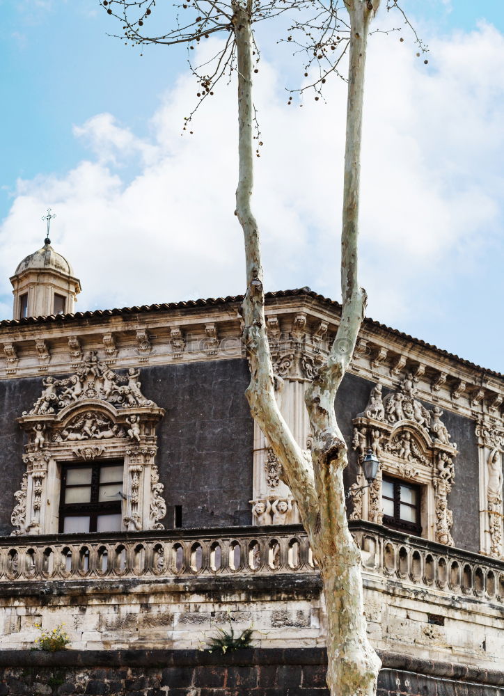 Similar – Image, Stock Photo Destroyed old building under blue sky