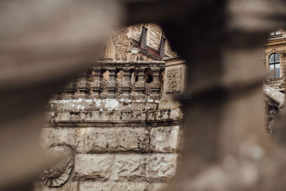 Image, Stock Photo Detail of Rome city, Italy. Roof and church