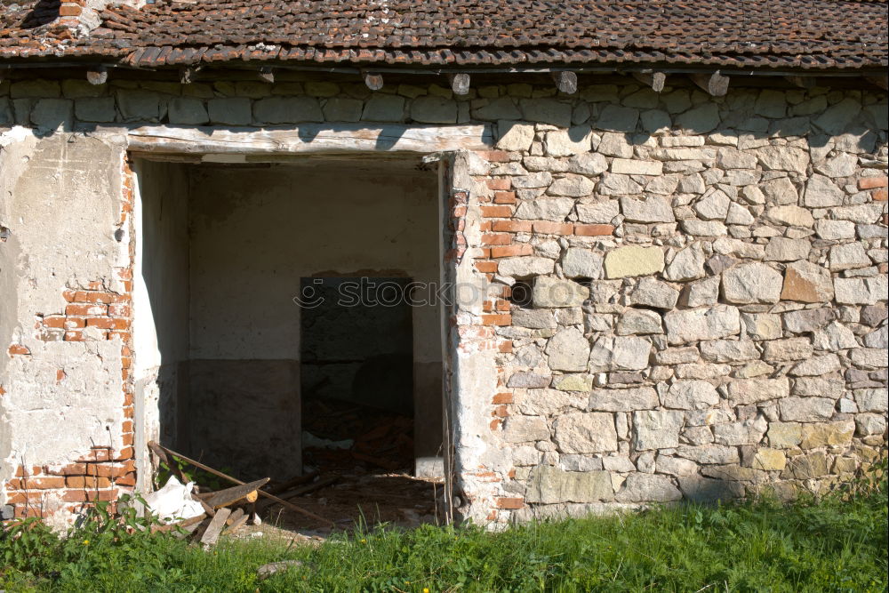 Similar – Old rough stone house