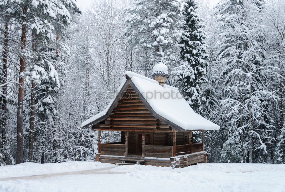 hut magic Winter Snow