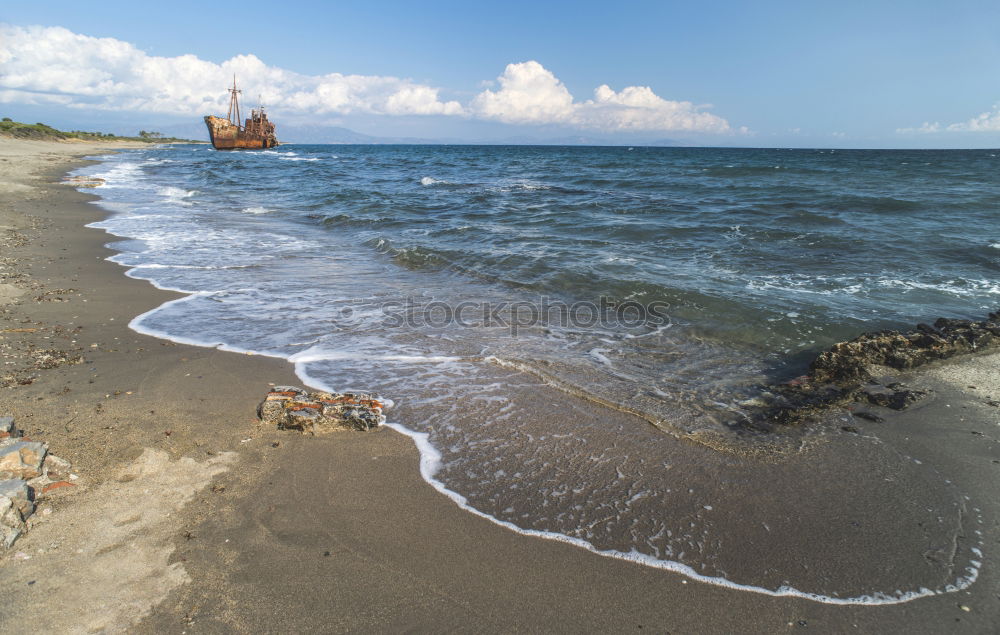 Similar – Ostseeküste Wasserfahrzeug