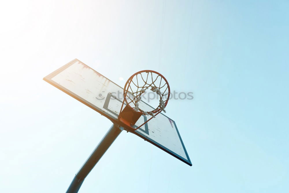 Similar – Basketball court on shore of ocean