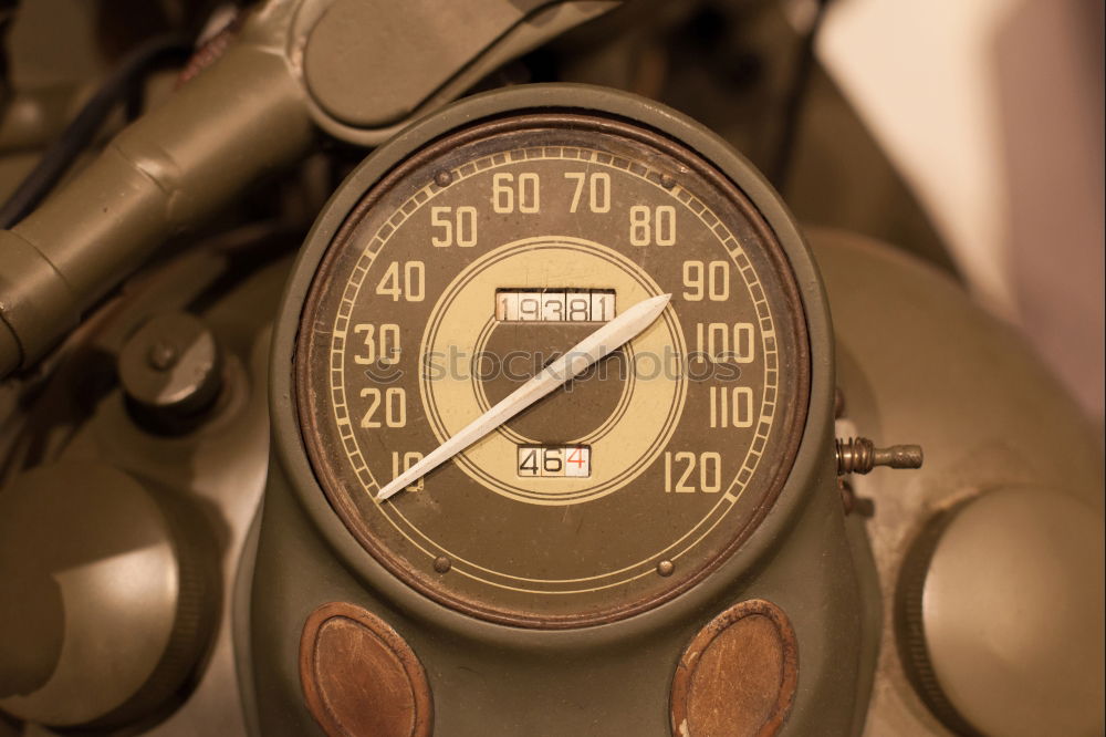 Similar – nostalgie Tachometer