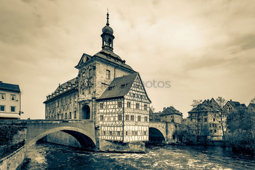 Similar – Image, Stock Photo roaring waters Town