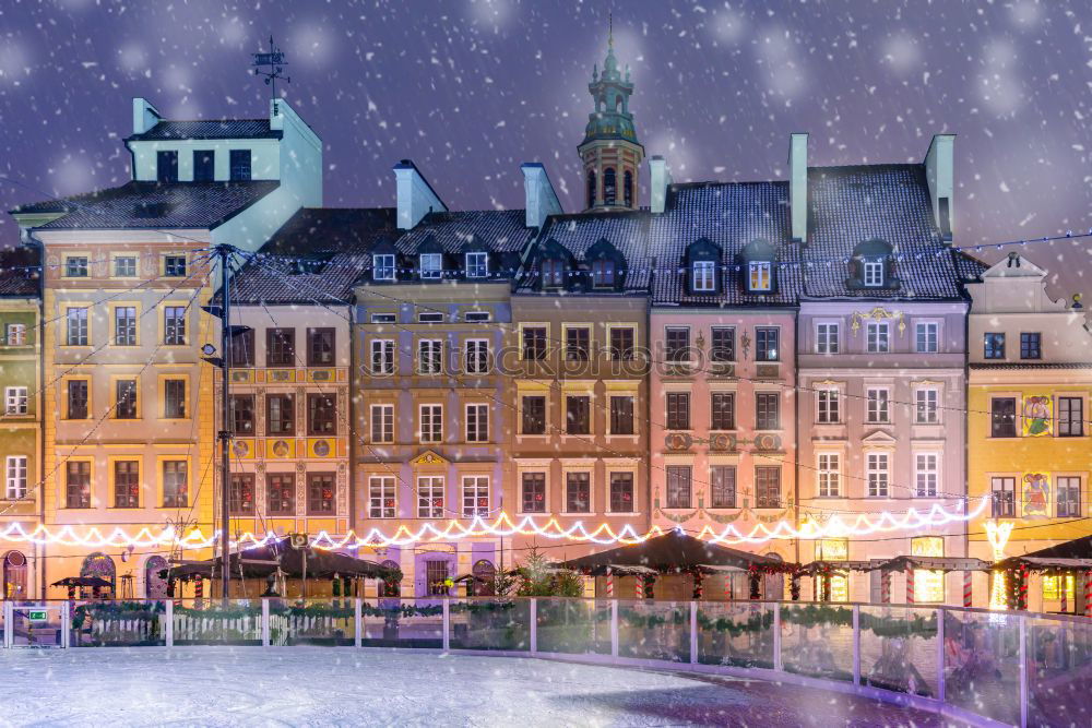 Similar – Image, Stock Photo Winter atmosphere in Salzburg