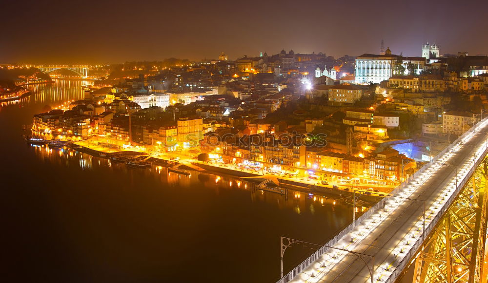 Similar – Image, Stock Photo the bridge Dresden Night