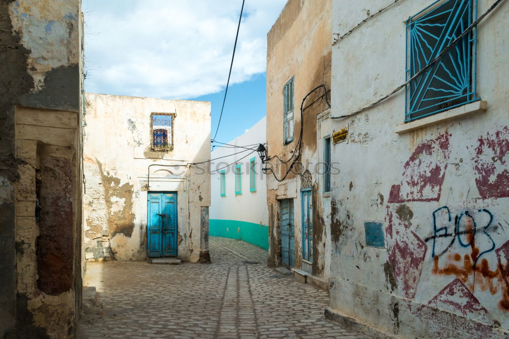 Streets, corners, details and corners of Tanger