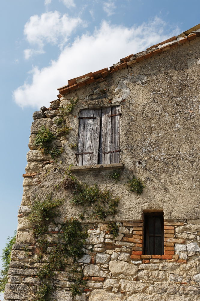 Similar – Old rough stone house