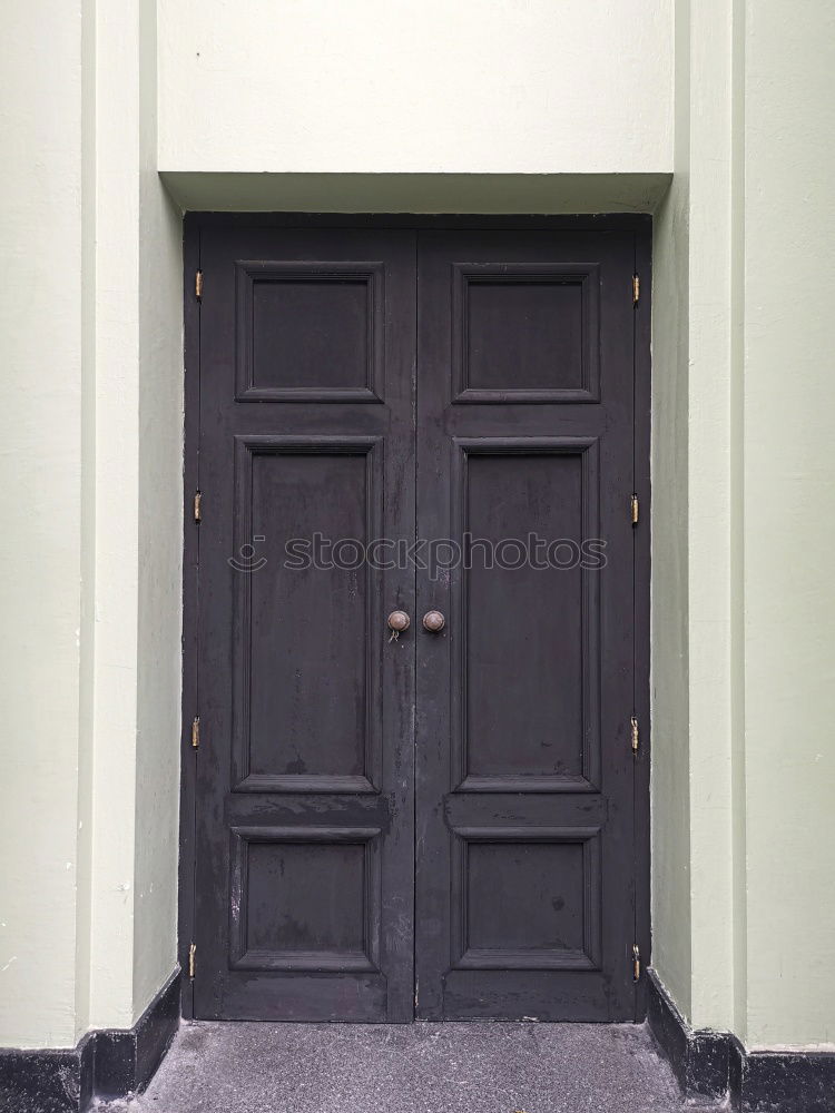 Similar – Foto Bild Schöne alte Holztür mit Jugendstil Ornamenten und Riffelglas bei Sonnenschein im Nordend von Frankfurt am Main in Hessen