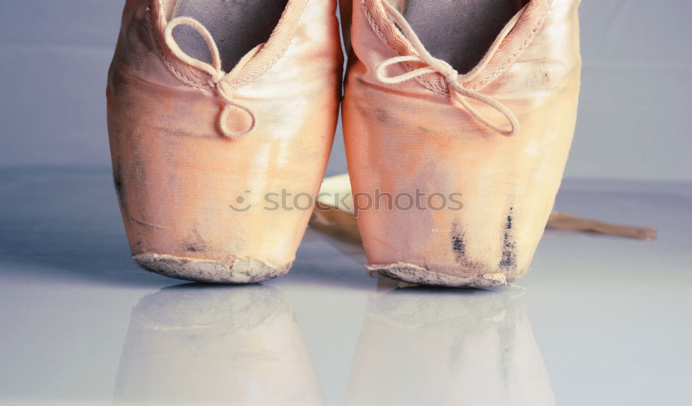 Similar – Ballerina in pointe shoes on street