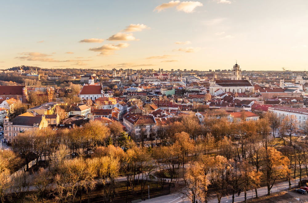 Similar – Image, Stock Photo Panoramic View of Prague, Czech Republic