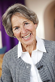 Similar – Image, Stock Photo Senior woman on a walk