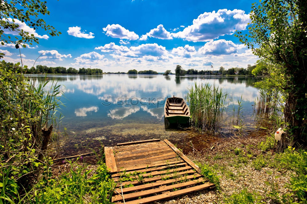 Similar – Image, Stock Photo jetty at the lake