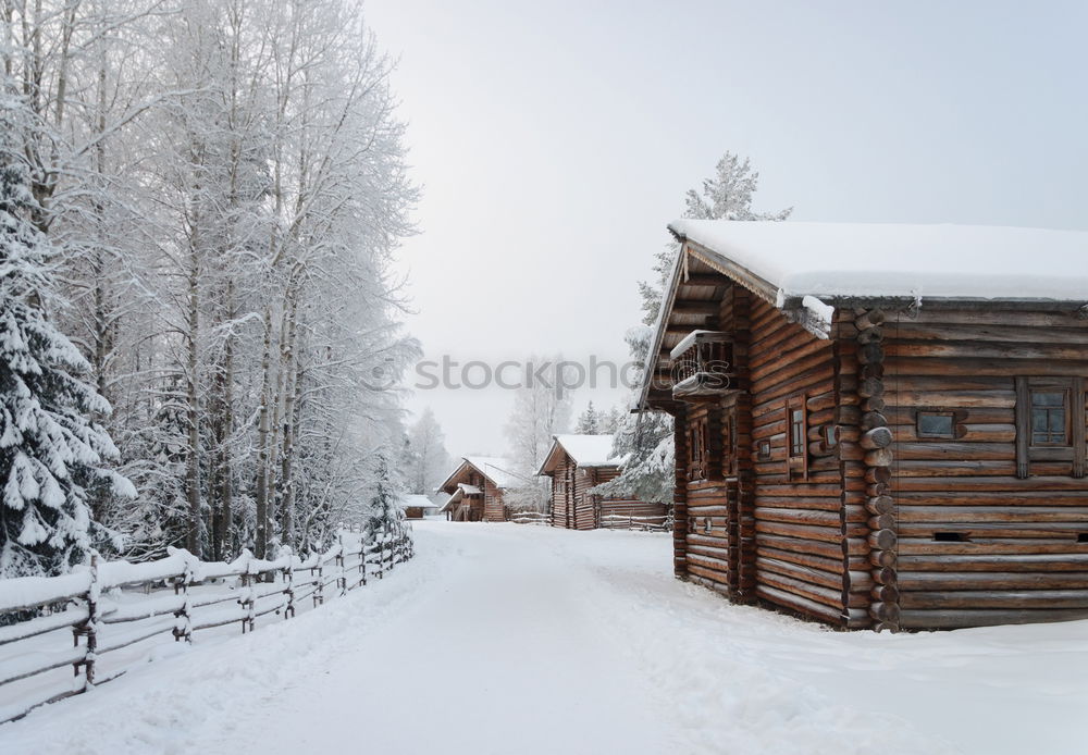 Similar – Image, Stock Photo real winter Loneliness