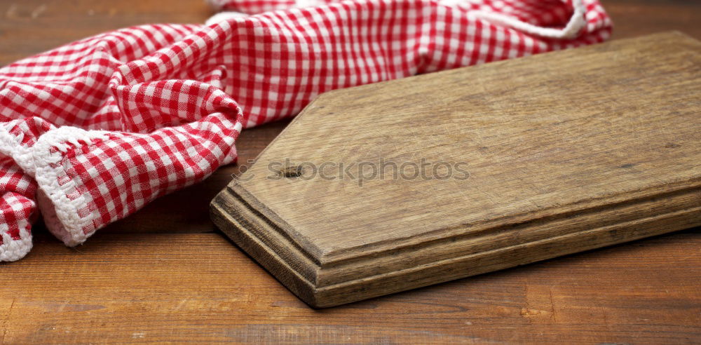 Similar – Empty very old wooden kitchen cutting board