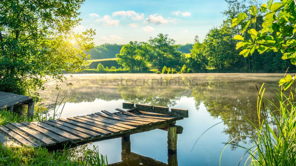 Similar – Image, Stock Photo bathing jetty Life