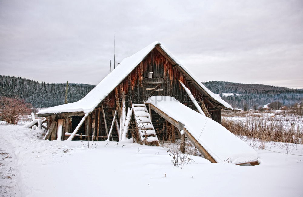 Similar – winter hut