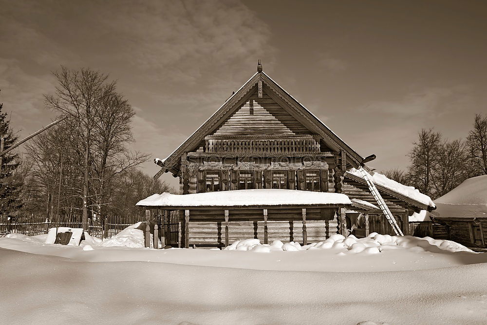 Similar – winter hut