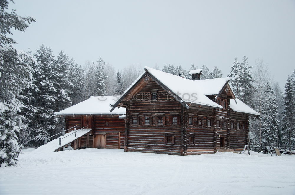 Similar – winter hut