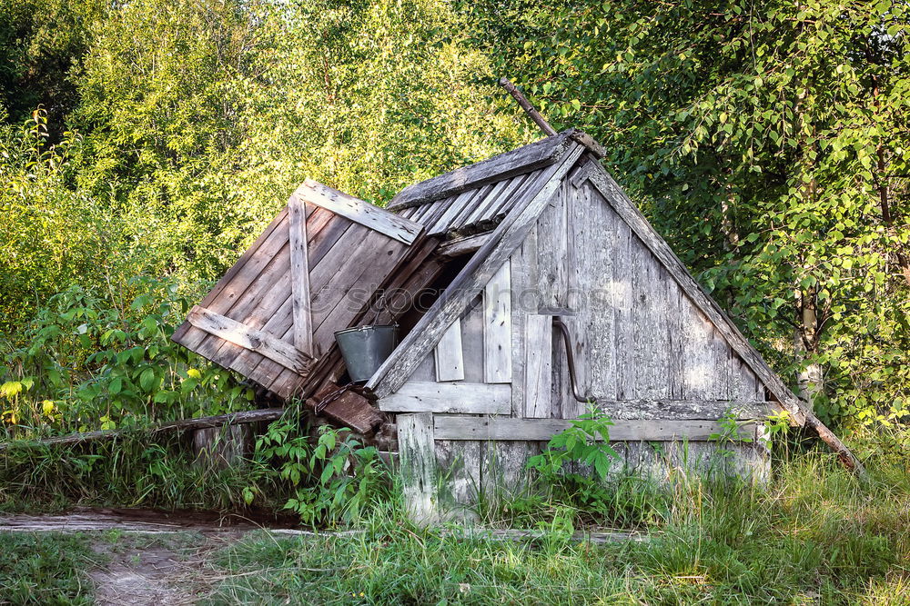 Similar – Image, Stock Photo Autumnal decay Hut