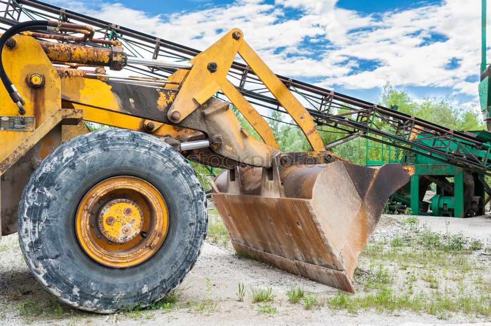 Similar – Image, Stock Photo excavator