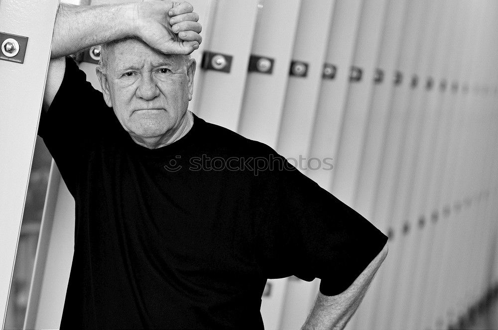 Similar – Image, Stock Photo in a pastry shop Man Curl