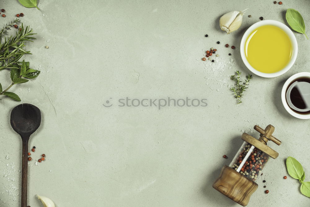 Food and Cooking Background Frame