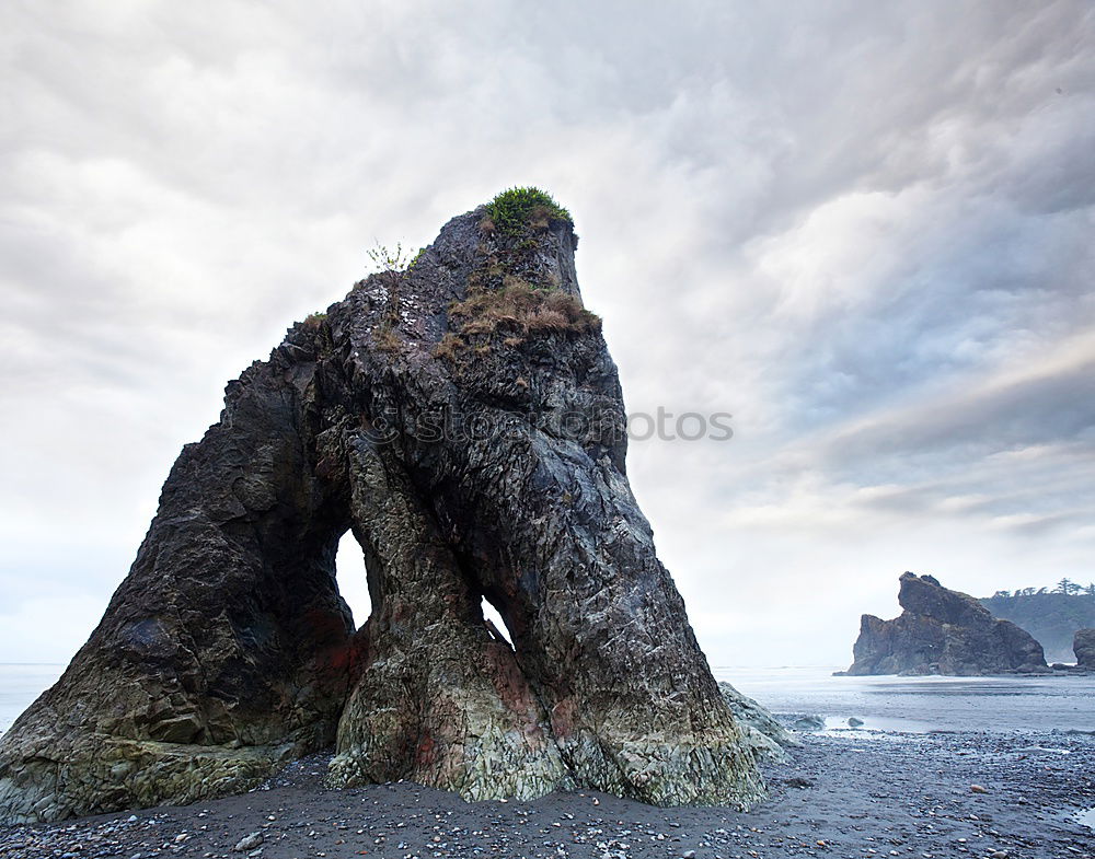 Hvítserkur Iceland Ocean