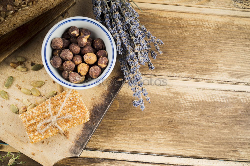 Image, Stock Photo Salad with chickpeas salad