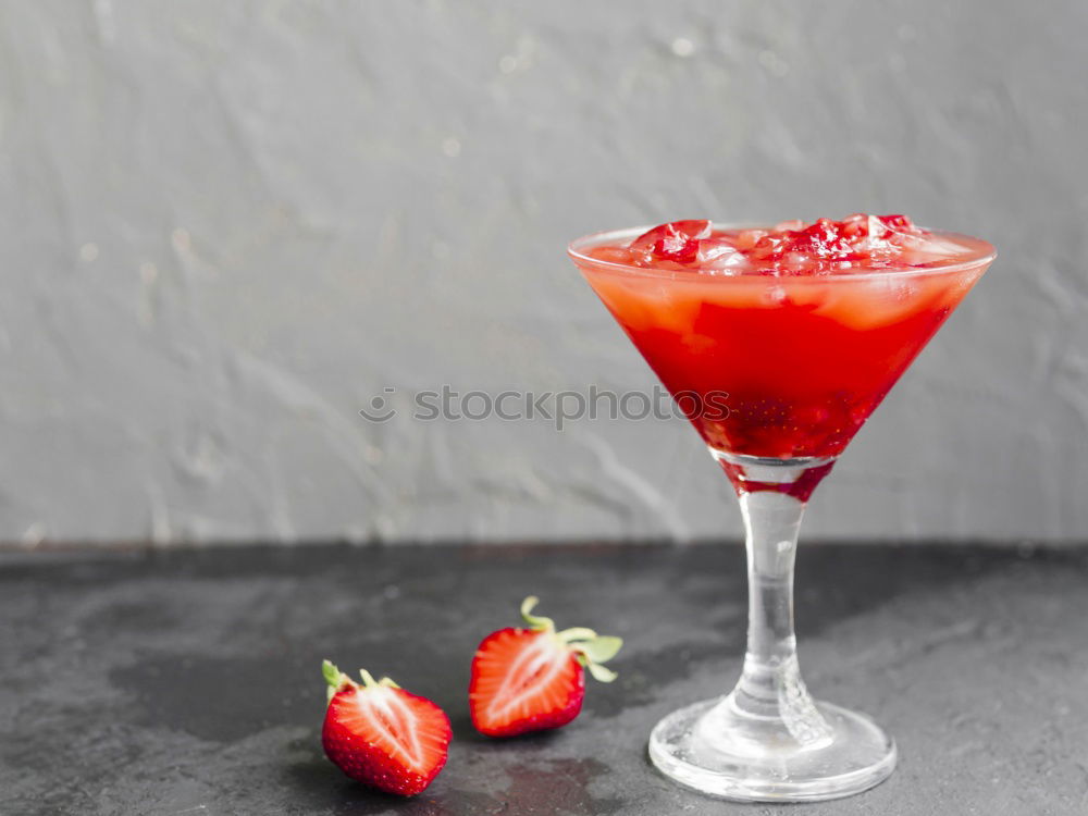 Image, Stock Photo Frozen Watermelon Daiquiri